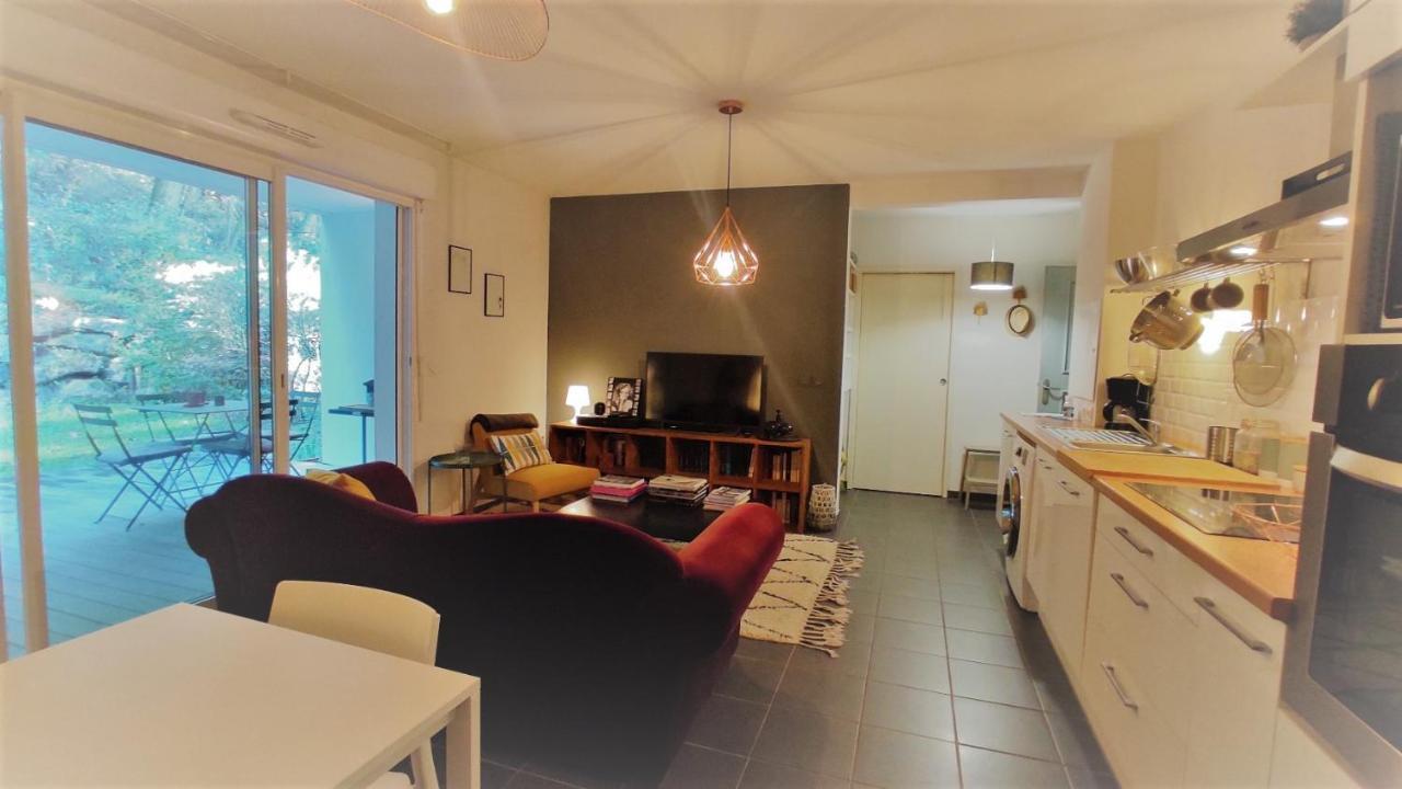 T2 Entre Ocean Et Montagnes*Jardin*Wifi Gratuit* Apartamento Ustaritz Exterior foto